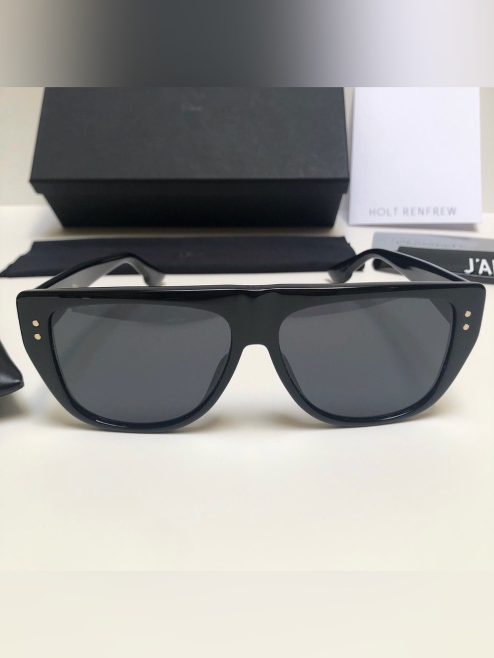 Christian Dior J’Adior Visor Black Authentic Sunglasses EUC